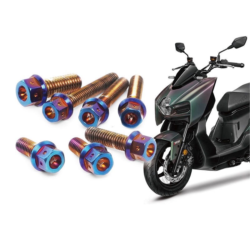 【JC-MOTO】 升級家 MMBCU 螺絲 鍍鈦螺絲 曼巴 車殼螺絲 鐵板牙 全車 【LUP+鍍鈦螺絲 / MMBCU-細節圖2