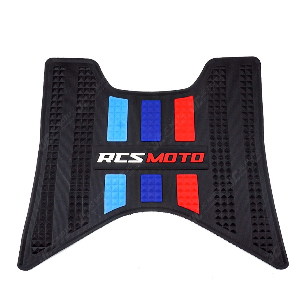 【JC-MOTO】 RCSMOTO 腳踏墊 踏墊 橡膠腳踏墊 防滑墊 排水墊  機車腳踏墊 【三彩腳踏】-細節圖2