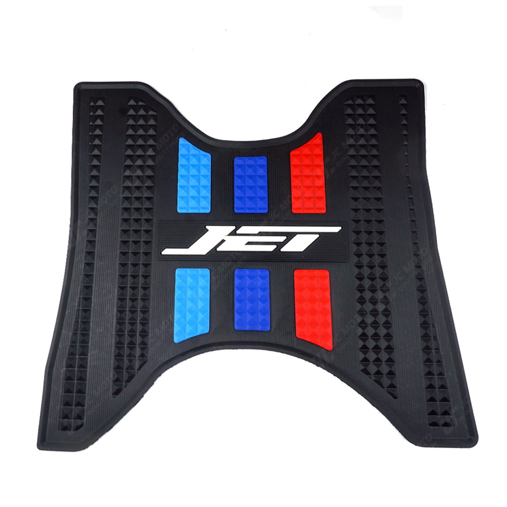 【JC-MOTO】 JETS SR JETSL 腳踏墊 踏墊 橡膠腳踏墊 防滑墊 排水墊 機車腳踏墊 【三彩腳踏】-細節圖2