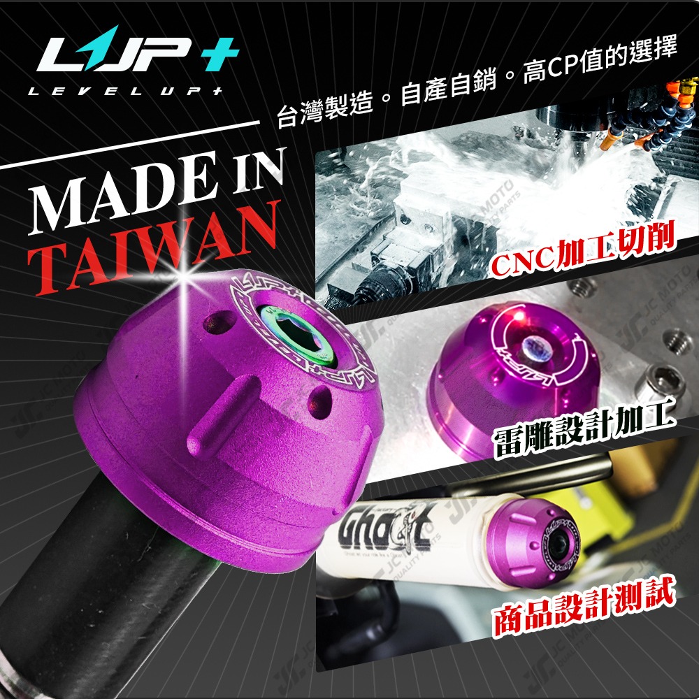 【JC-MOTO】 LUP 握把 鋁合金端子 平衡端子 把手 鍍鈦 黑 防摔球 端子 M6 M8 LV29-細節圖8
