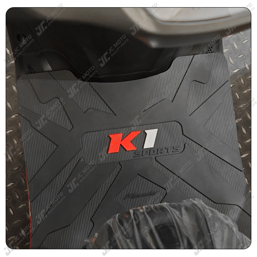 【JC-MOTO】新K1 特仕版 SPORT 腳踏墊 踏墊 橡膠腳踏墊 防滑墊 排水墊 機車腳踏墊 專利防脫落 K1-細節圖6
