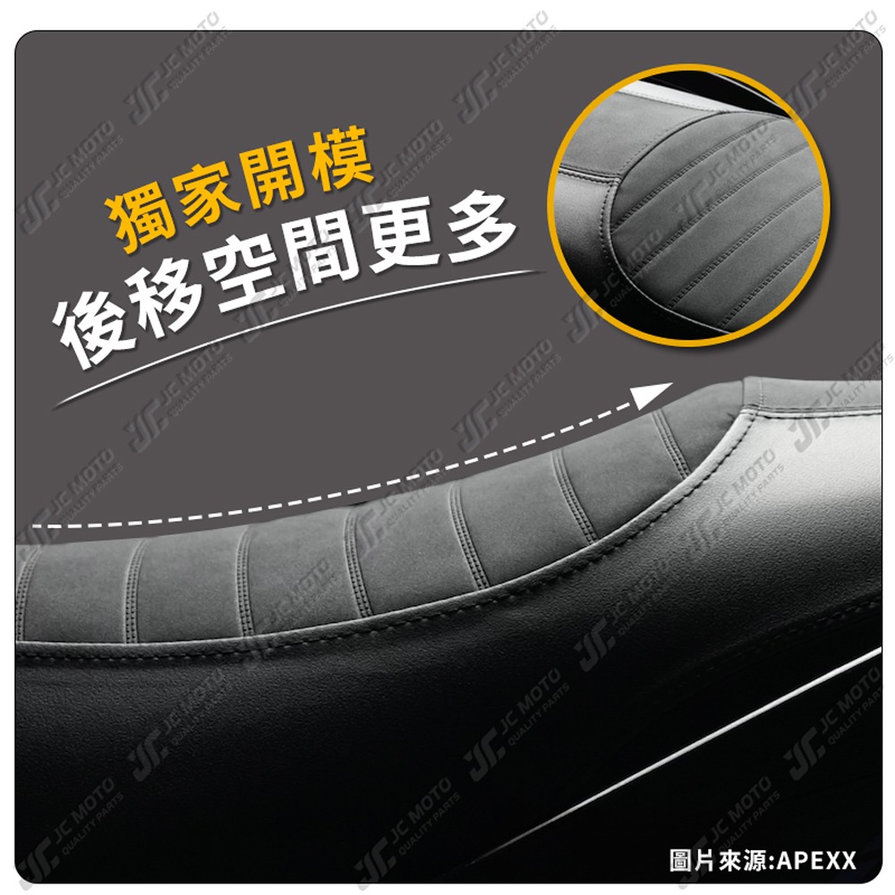 【JC-MOTO】 APEXX 勁戰七代 賽車座墊 坐墊 改裝坐墊 麂皮 機車座墊 七代坐墊 七代戰 7代-細節圖5