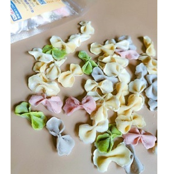 【童食廚坊】彩色蝴蝶麵 寶寶副食品 手指食物 寶寶水餃 彩色小水餃專賣店-細節圖2