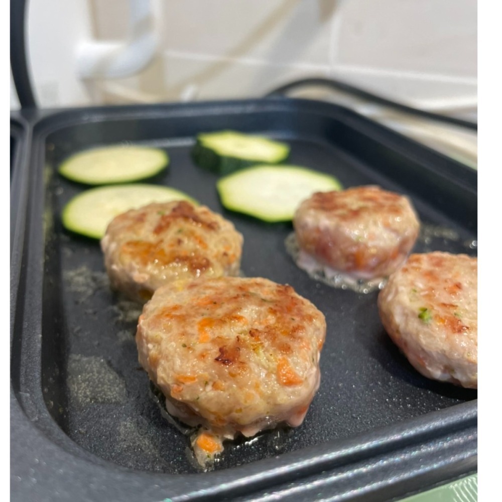 【童食廚坊】寶寶時蔬豬肉排 無鹽無添加 吃的到蔬菜 寶寶副食品 手指食物 寶寶水餃 彩色小水餃專賣店-細節圖2