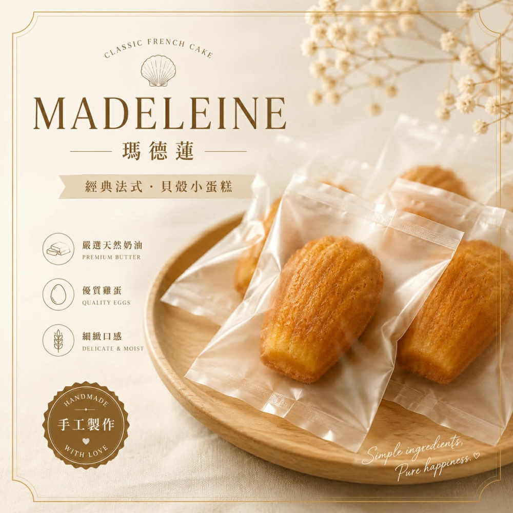 【童食廚坊】迷你瑪德蓮 寶寶副食品 手指食物 寶寶水餃 彩色小水餃專賣店-細節圖5