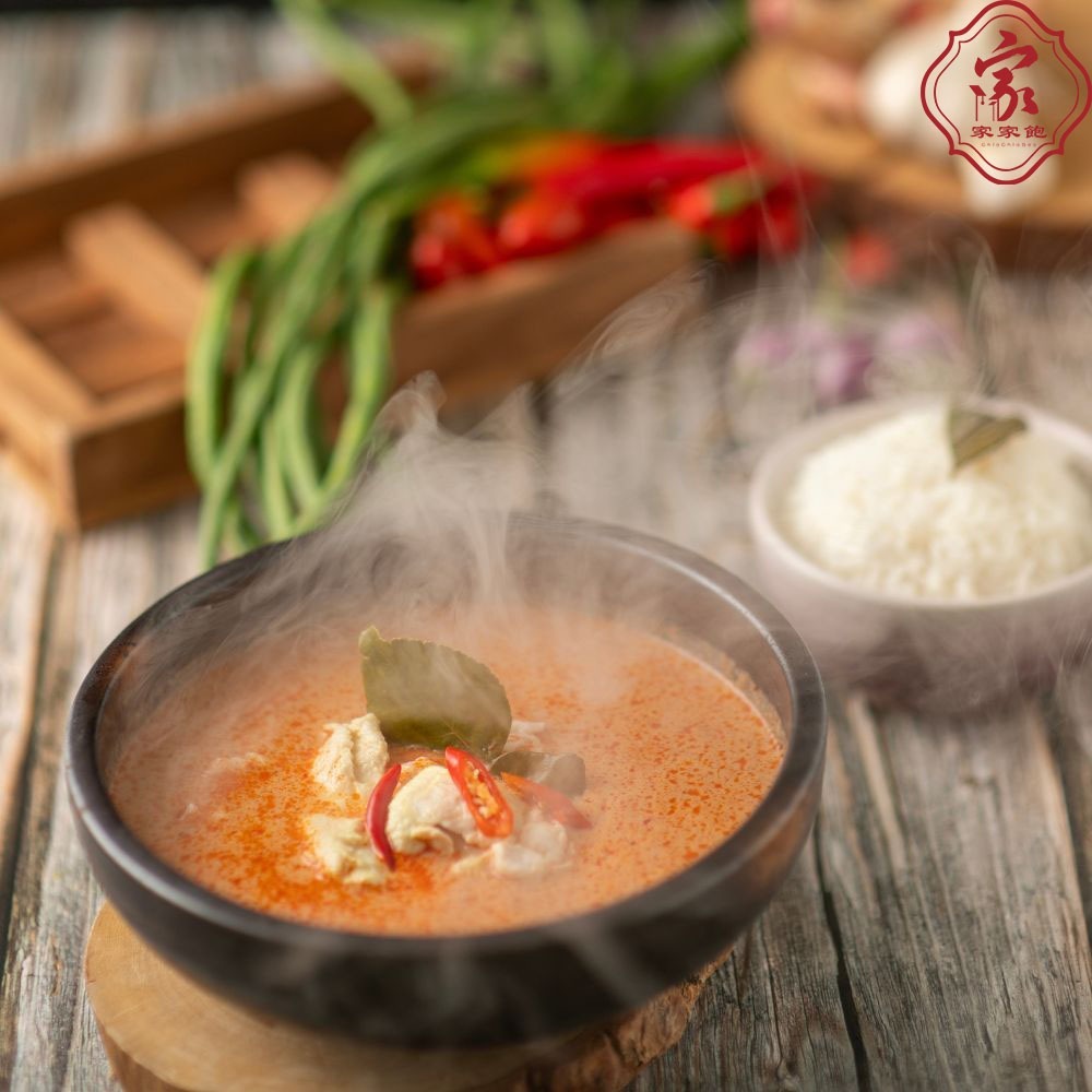 【家家飽傳統美食】 泰豪邁家鄉料理 打拋豬/綠咖喱/紅咖哩冷凍包 (200g/入) 台中平價美食 泰式料理 最對味~-細節圖3