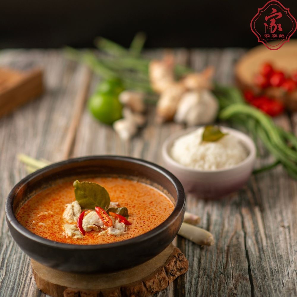 【家家飽傳統美食】 泰豪邁家鄉料理 打拋豬/綠咖喱/紅咖哩冷凍包 (200g/入) 台中平價美食 泰式料理 最對味~-細節圖4