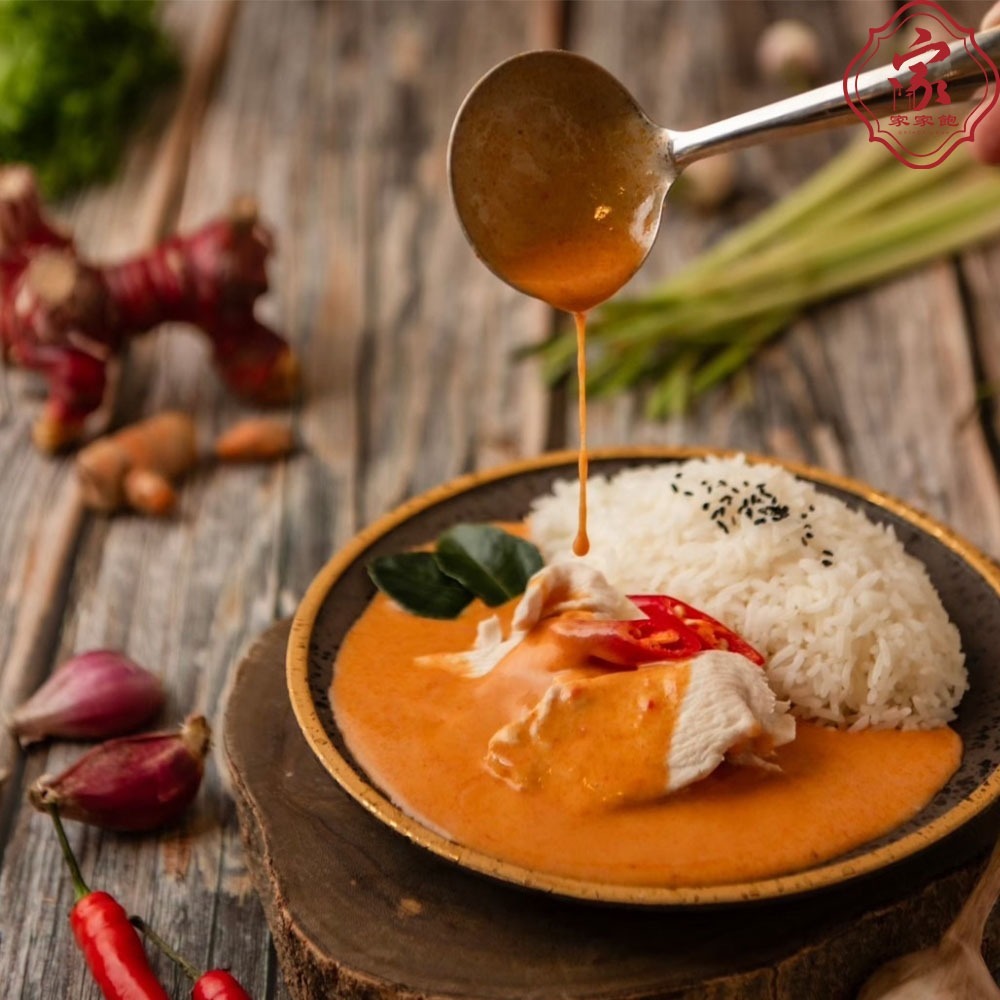 【家家飽傳統美食】 泰豪邁家鄉料理 打拋豬/綠咖喱/紅咖哩冷凍包 (200g/入) 台中平價美食 泰式料理 最對味~-細節圖5