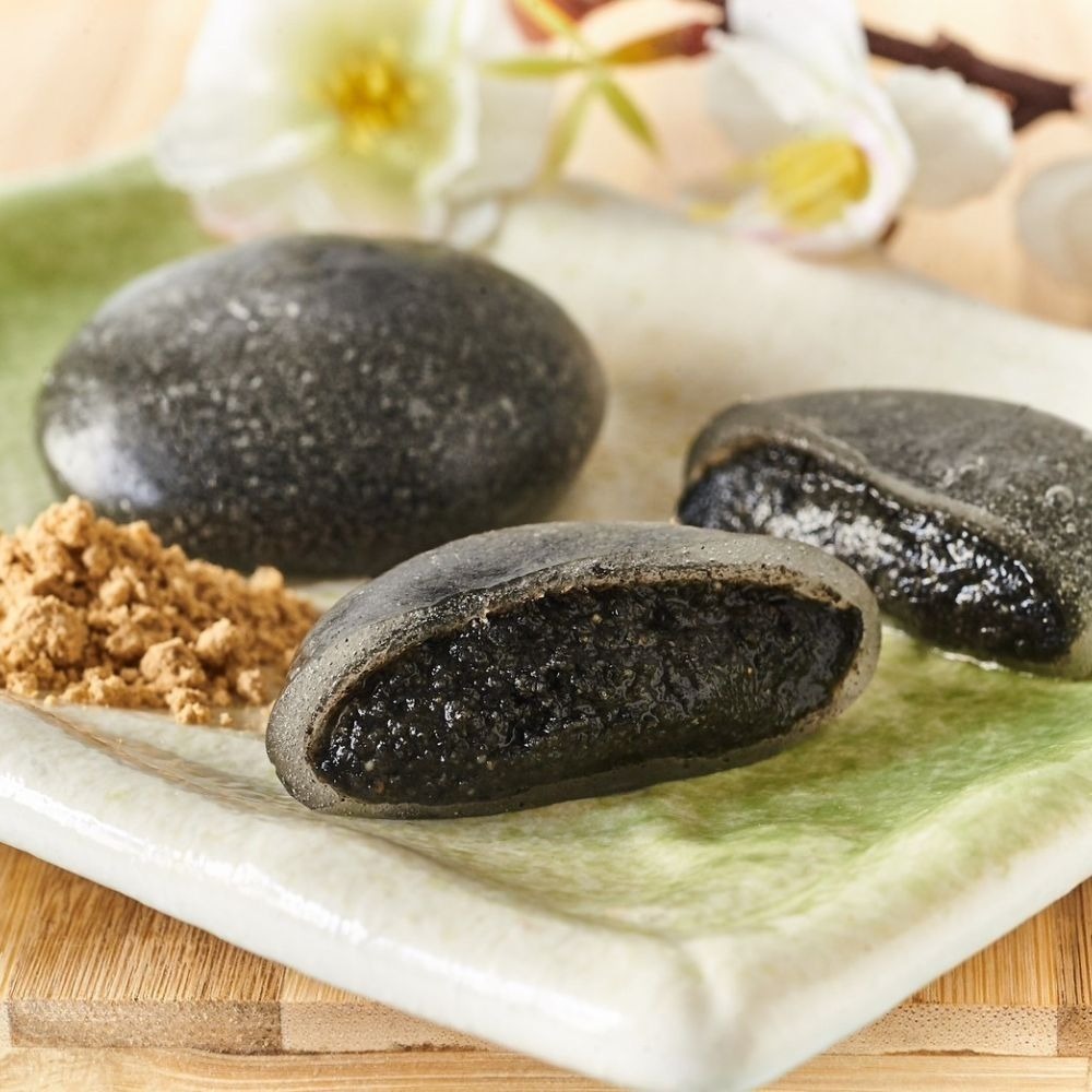 【家家飽傳統美食】合春圓仔 花生/芝麻 超Q外皮 一包六入 共32g 獨立包裝 吃起來無負擔-細節圖2