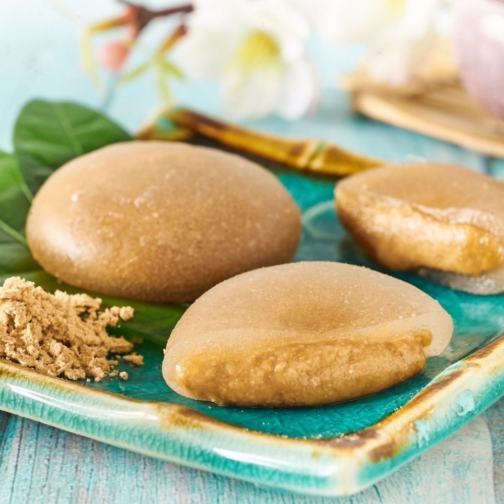 【家家飽傳統美食】合春圓仔 花生/芝麻 超Q外皮 一包六入 共32g 獨立包裝 吃起來無負擔-細節圖3