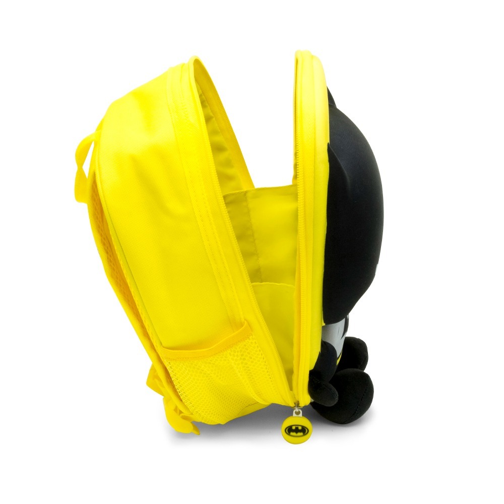 【Paladone UK】華納DC官方授權 正義聯盟兒童背包-蝙蝠俠(黃色)-細節圖4