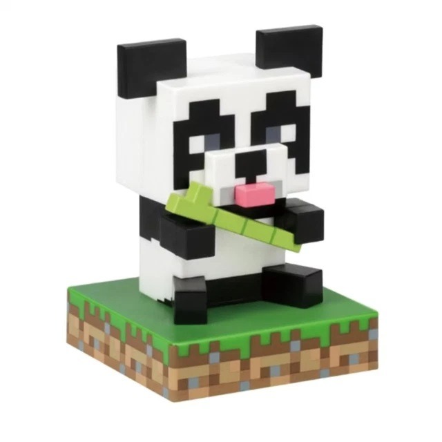 【Paladone UK】Minecraft麥塊 熊貓坐姿 抱抱竹熊貓 造型 ICON 造型 小夜燈 遊戲角色造型燈-細節圖3