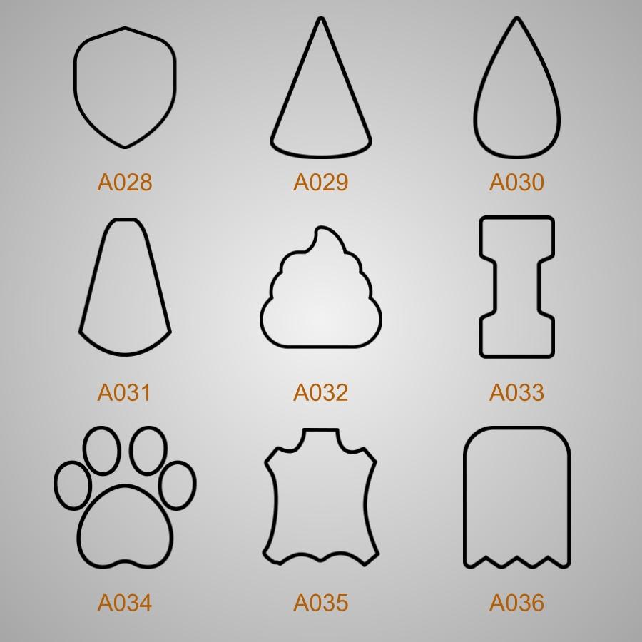 銅模、刀模 A001-A045模具通用圖 指示圖-細節圖4