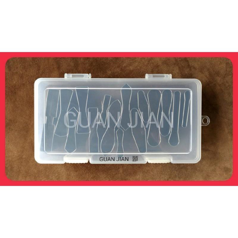 【GUAN JIAN】拉鍊片刀模（15件組）大量現貨可單購刀模 沖壓刀模皮革紙板布料手作-細節圖4