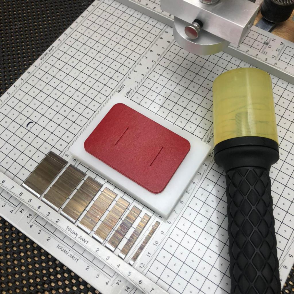 加厚銳利刀~一字斬刀模刀高40mm 厚度1mm（８件組）大量現貨可單購刀模 沖壓刀模皮革紙板布料手作-細節圖6