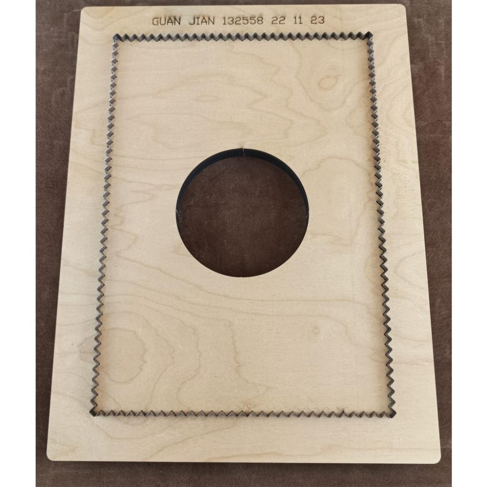 訂製木板刀模　壓克力刀模 不鏽鋼刀模 客製化刀模 一般型刀模  膠板刀模 蝕刻刀模 雕刻刀刀模 線切割刀模 鋁合金刀模-細節圖3