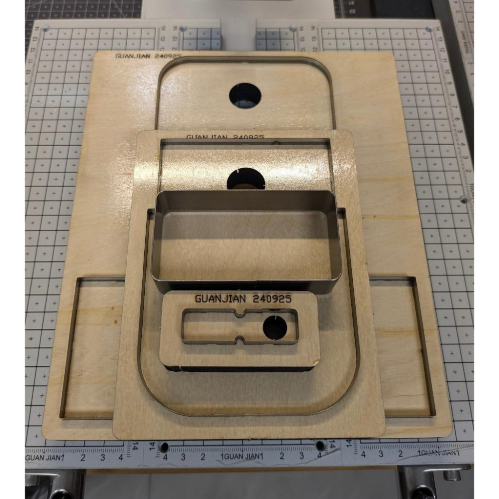 訂製木板刀模　壓克力刀模 不鏽鋼刀模 客製化刀模 一般型刀模  膠板刀模 蝕刻刀模 雕刻刀刀模 線切割刀模 鋁合金刀模-細節圖7