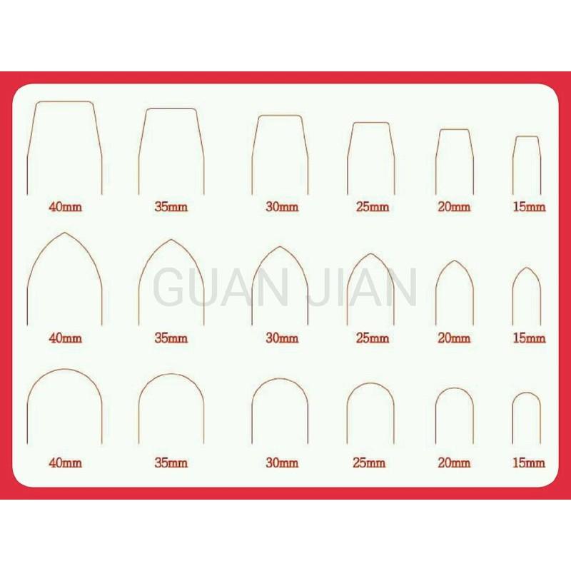 GUAN JIAN原創設計皮帶尾銳利刀模（18件組)大量現貨可單購刀模 沖壓刀模皮革紙板布料手作-細節圖2