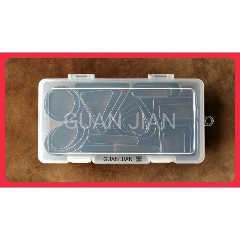 GUAN JIAN原創設計～皮標刀模(20件組)大量現貨可單購  切圓 愛心 多款刀模 沖壓刀模皮革紙板布料-細節圖4