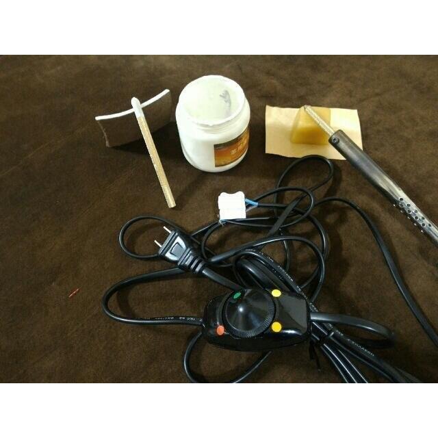 [GUAN JIAN專業用:皮邊處理棒]多功能邊油筆 邊油 封蠟 一組兩支-細節圖5