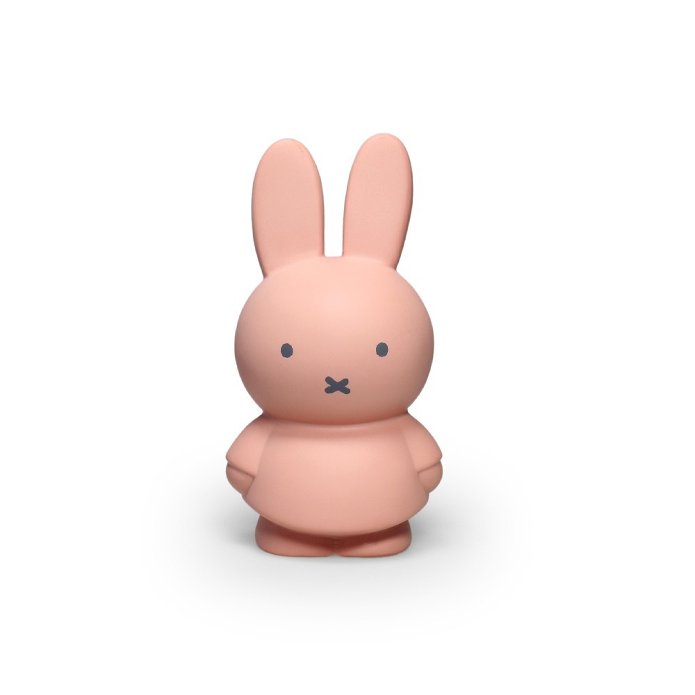 Miffy 米菲兔莫蘭迪色系款公仔存錢筒-小號 淺粉色-細節圖5