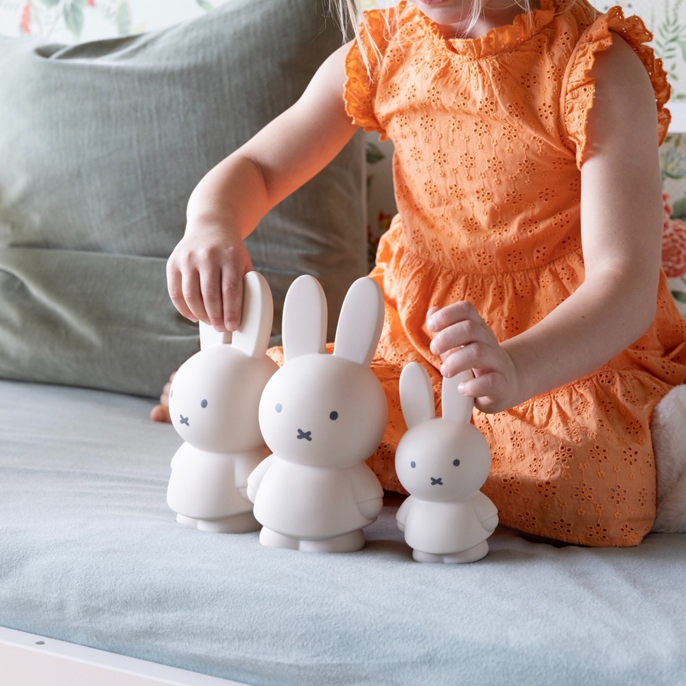 Miffy 米菲兔莫蘭迪色系款公仔存錢筒-中號 藍綠色-細節圖4