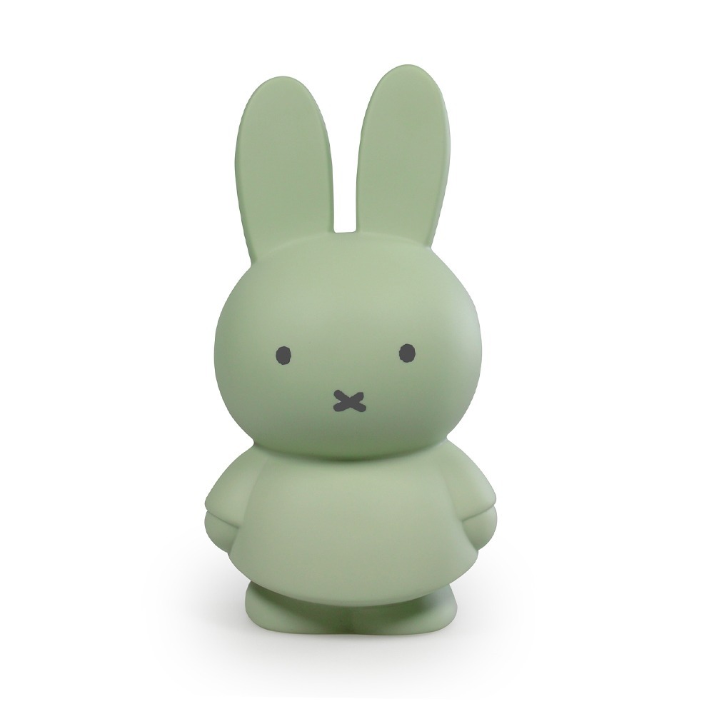 Miffy 米菲兔莫蘭迪色系款公仔存錢筒-中號 藍綠色-細節圖5