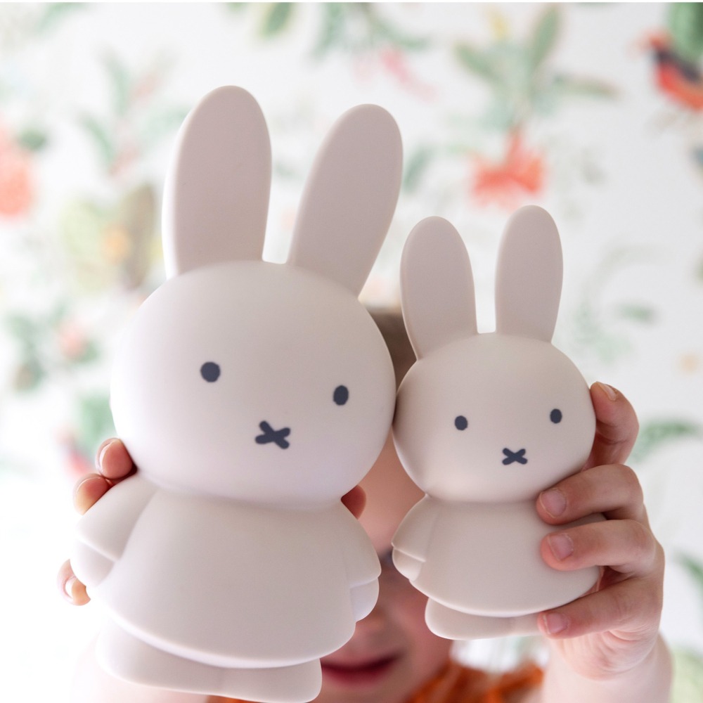 Miffy 米菲兔莫蘭迪色系款公仔存錢筒-中號 大地色-細節圖4