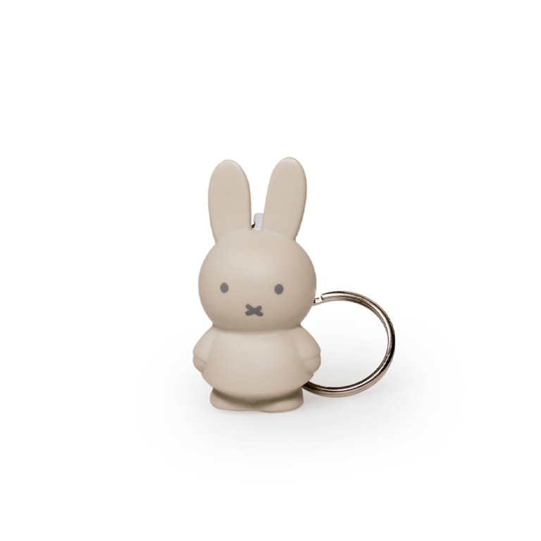 Miffy 米菲兔莫蘭迪色系款公仔鑰匙圈吊飾 大地色-細節圖4