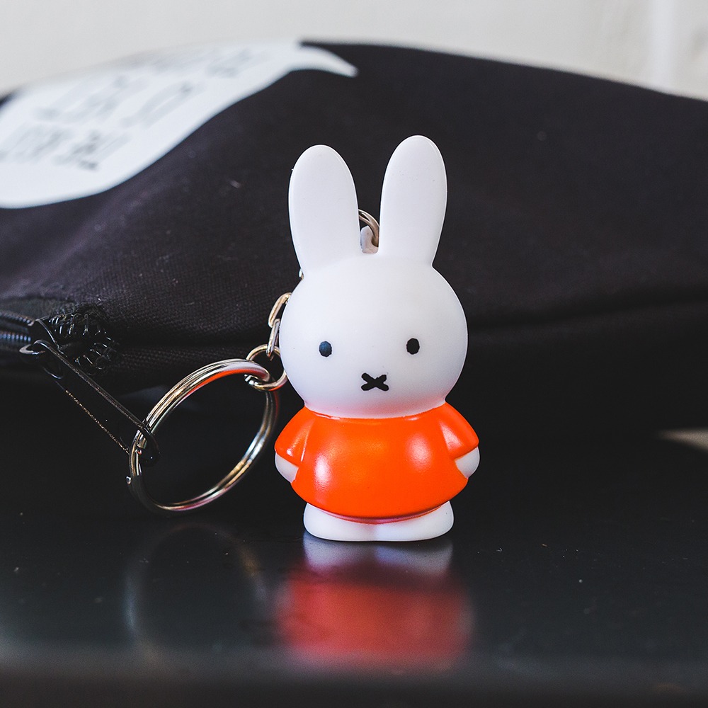 Miffy 米菲兔經典款公仔鑰匙圈吊飾 多色任選-細節圖2