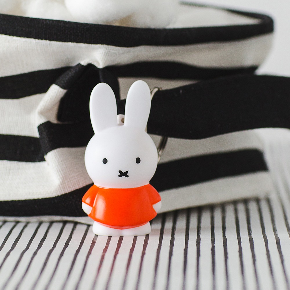 Miffy 米菲兔經典款公仔鑰匙圈吊飾 多色任選-細節圖4