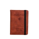 質感護照夾-棕褐色