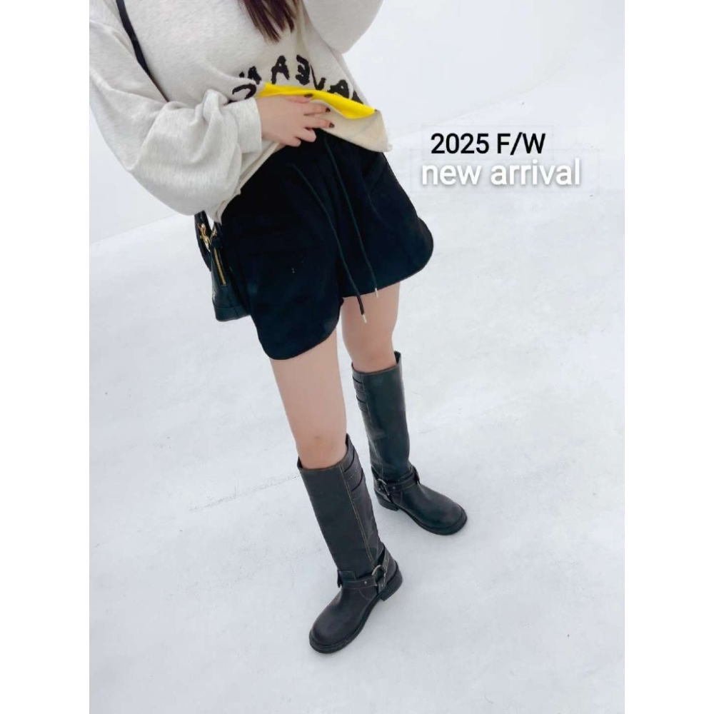 【유나】正韓連線KQ00881201-正韓🇰🇷微笑家秋冬百搭短褲-細節圖4