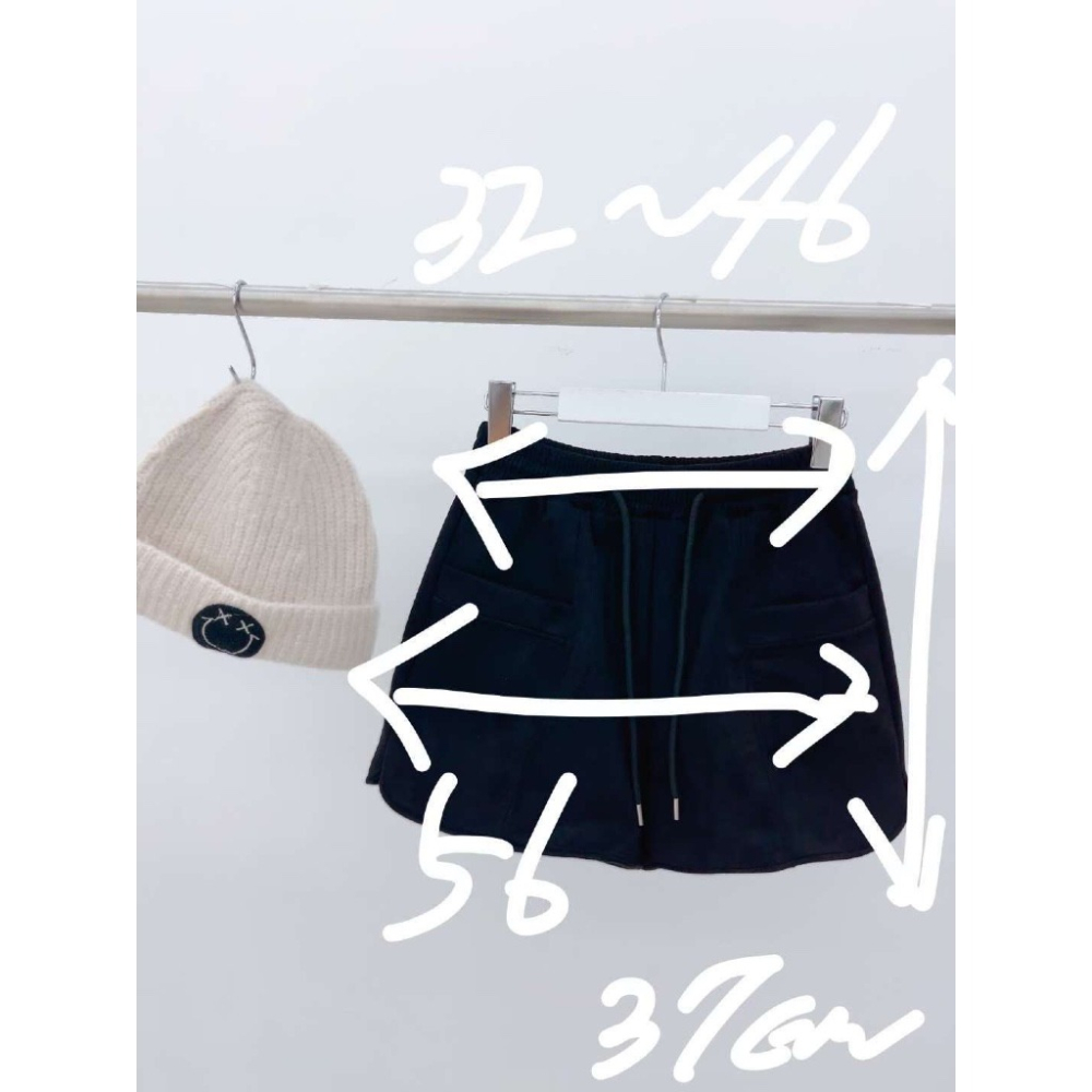 【유나】正韓連線KQ00881201-正韓🇰🇷微笑家秋冬百搭短褲-細節圖5