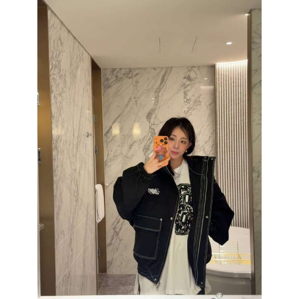 【유나】正韓連線KQ01301117-正韓🇰🇷設計款外套-細節圖4