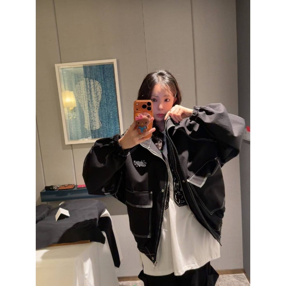 【유나】正韓連線KQ01301117-正韓🇰🇷設計款外套-規格圖7