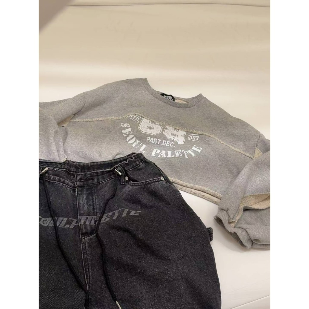 【유나】正韓連線KQ01301117-設計款好搭個性長褲-細節圖6