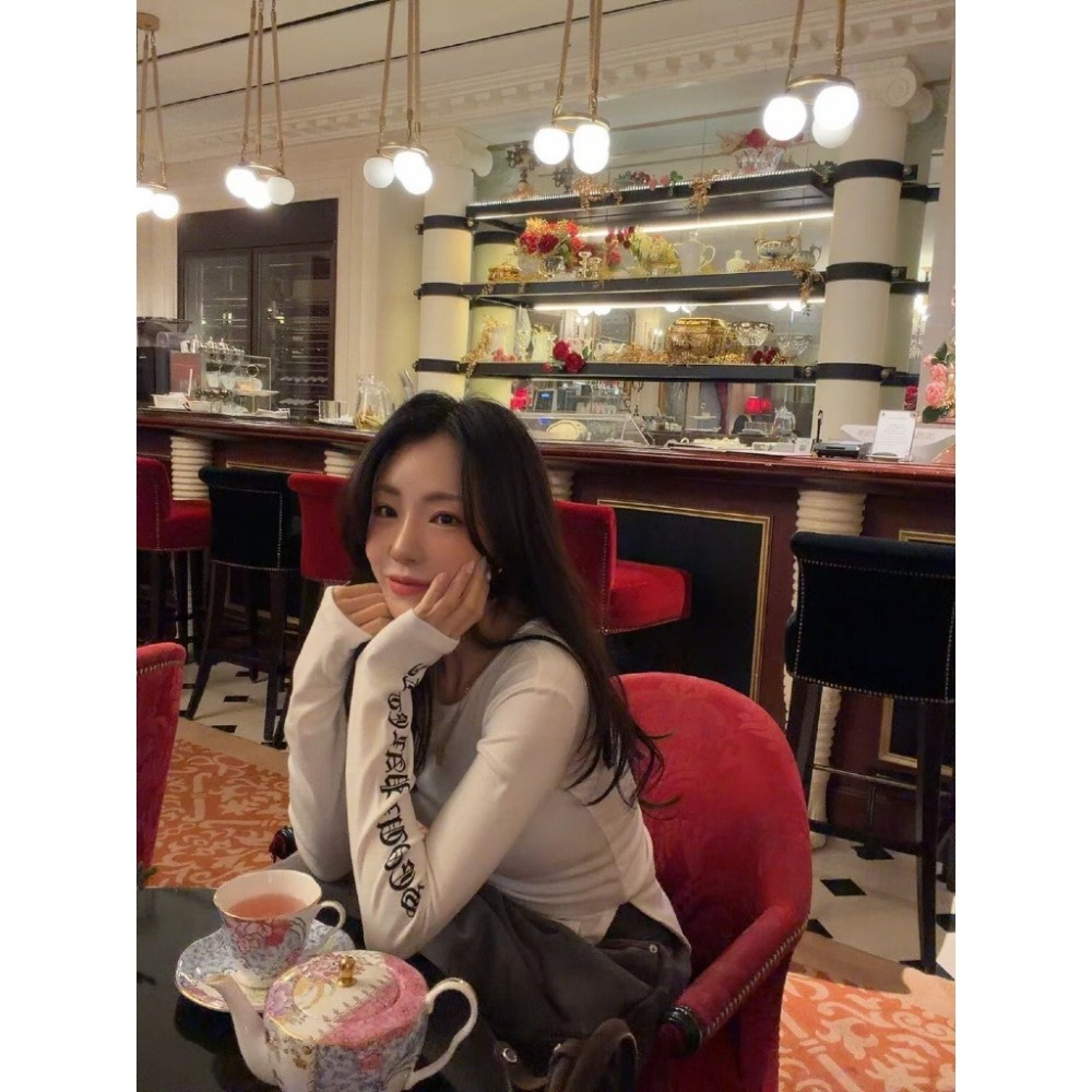 【유나】正韓連線KQ01030106-正韓🇰🇷太妍家設計款上衣-細節圖2