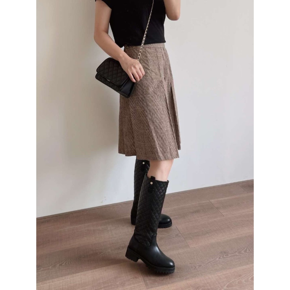 【유나】正韓連線KQ00791002-人氣款中筒靴-細節圖2