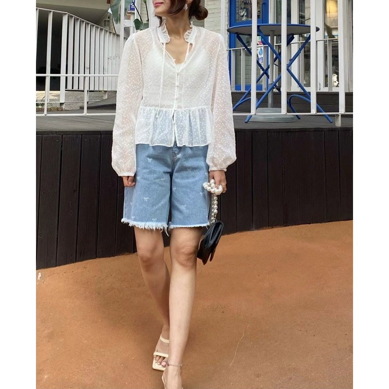 ［KQ]正韓連線KQ0004-正點點上衣-細節圖2