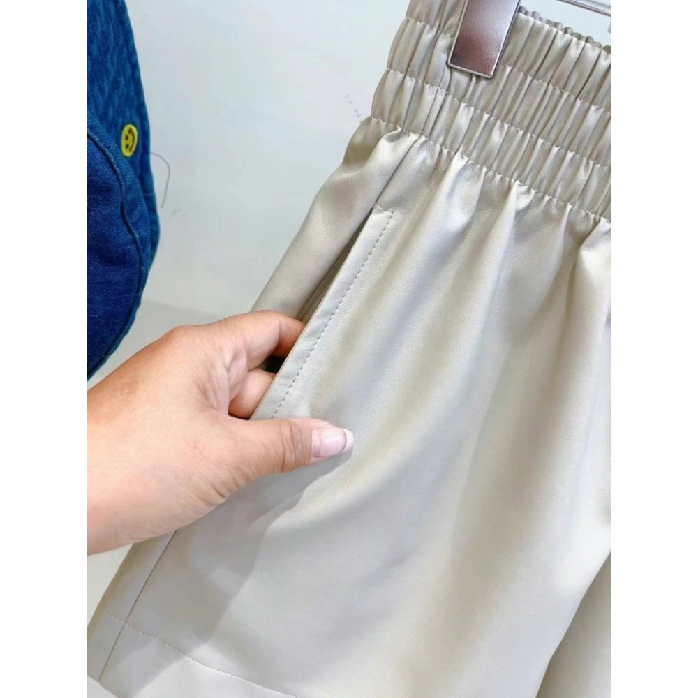 【KQ】正韓連線KQ008809-微笑家皮褲-細節圖2