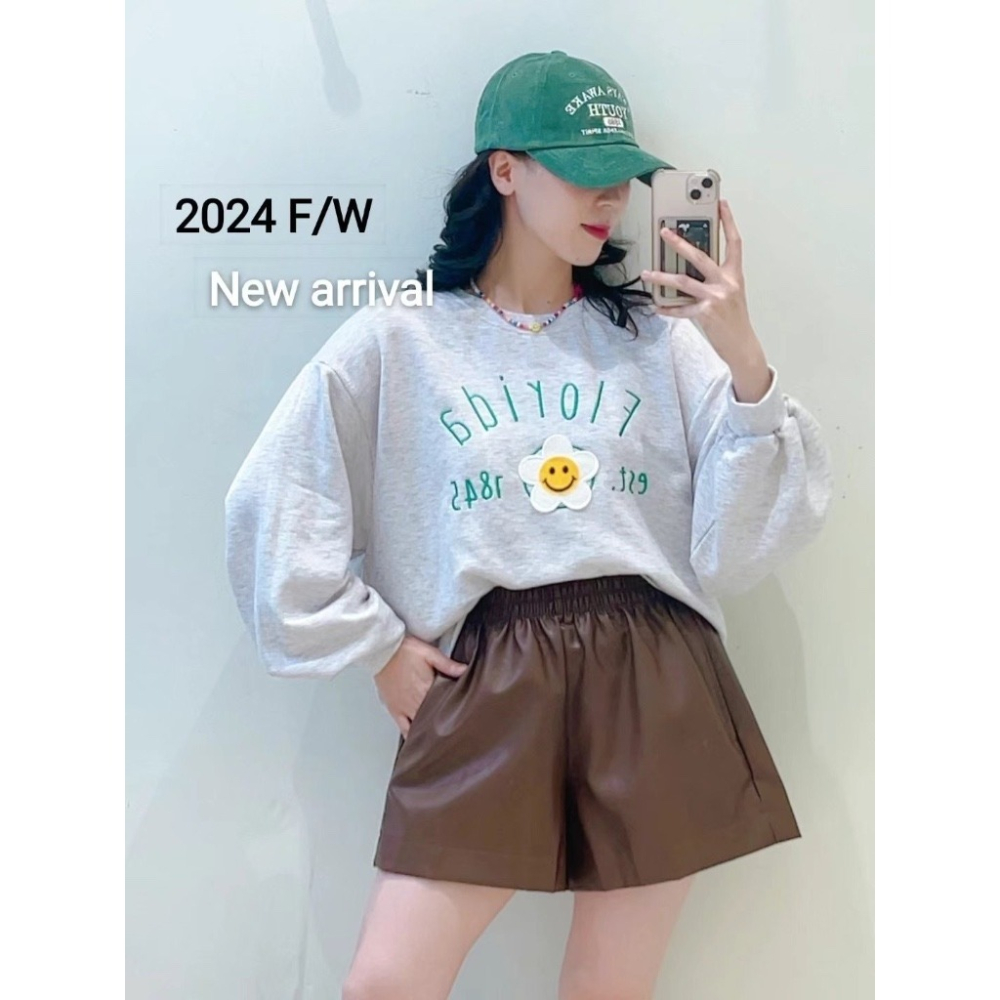 【KQ】正韓連線KQ008809-微笑家皮褲-細節圖3