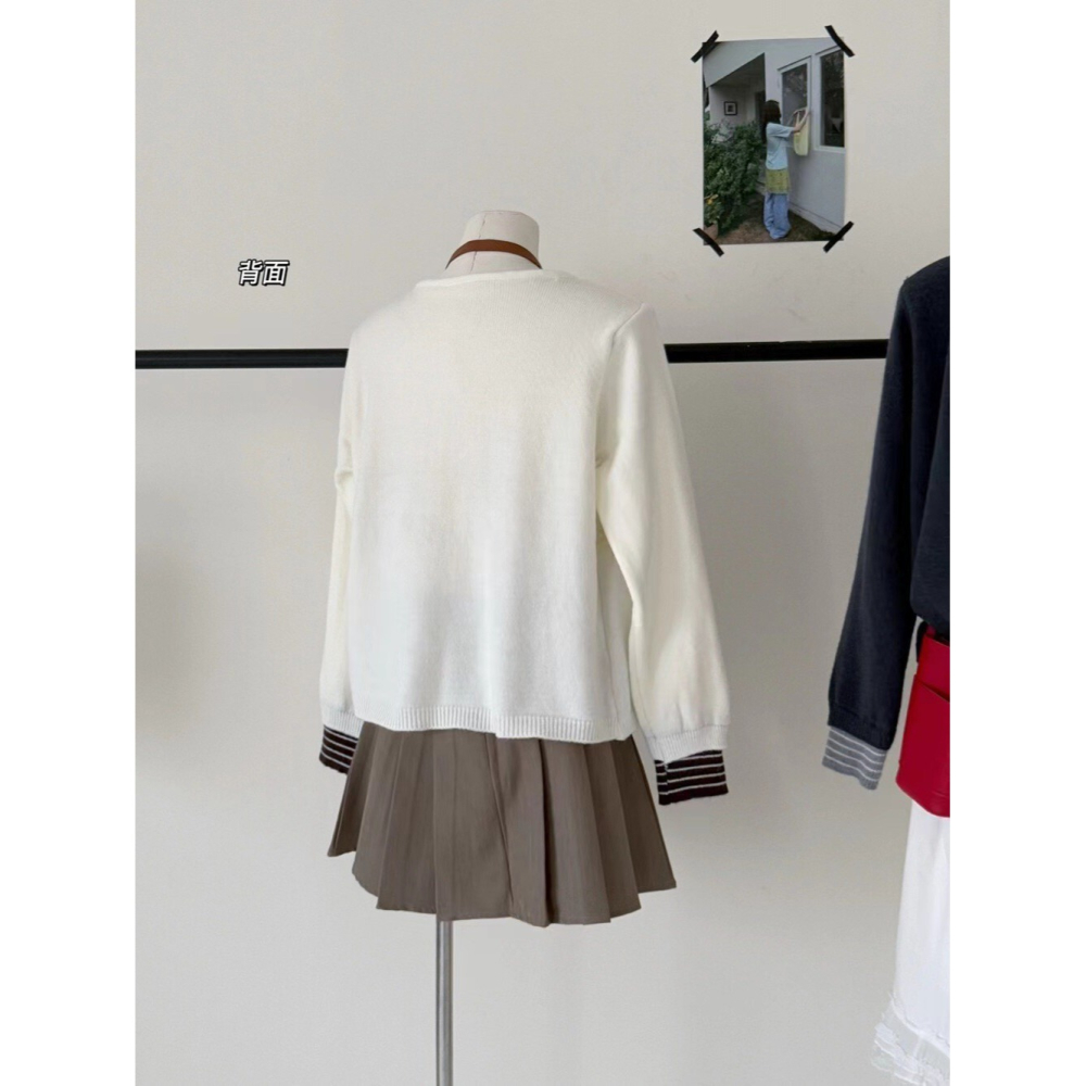 【유나】平價區CA00010316-日常懶人假兩件針織衫-細節圖6