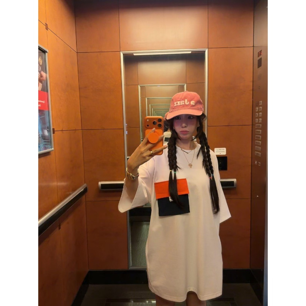 【유나】正韓連線KQ0130505-正韓🇰🇷太妍어니家設計款長版上衣-細節圖5