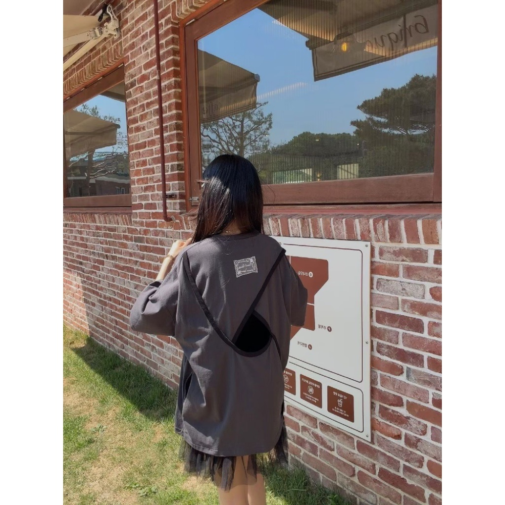 【유나】正韓連線🇰🇷太妍歐膩家KQ01300605-設計款度假⛱️風蕾絲裙兩件式洋裝-細節圖4