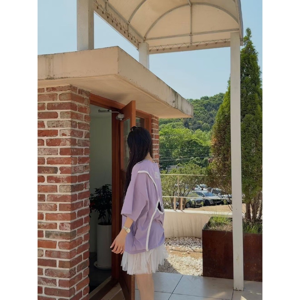 【유나】正韓連線🇰🇷太妍歐膩家KQ01300605-設計款度假⛱️風蕾絲裙兩件式洋裝-細節圖7