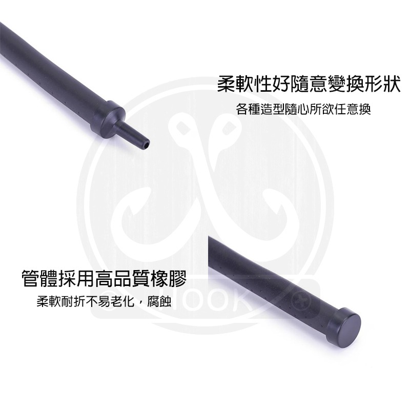 24H出貨🌟【Hook水族】軟式氣泡條 氣泡管 氣泡軟管 氣泡管 打氣機 氣泡石 止逆閥 魚缸-細節圖2