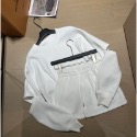 𝐋•𝐂 𝐒𝐓𝐔𝐃𝐈𝐎𝐓𝐖｜韓國🇰🇷設計感鏤空長T+鬆緊腰短裙套裝 褲裙 高級感-規格圖11
