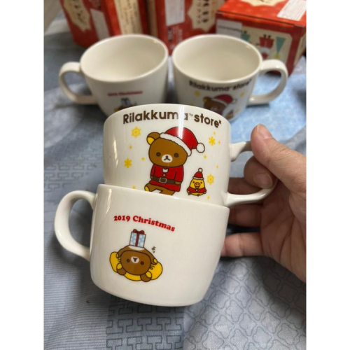 泡菜拉麵代購-(現貨出清特價中)懶懶熊2019聖誕老人馬克杯