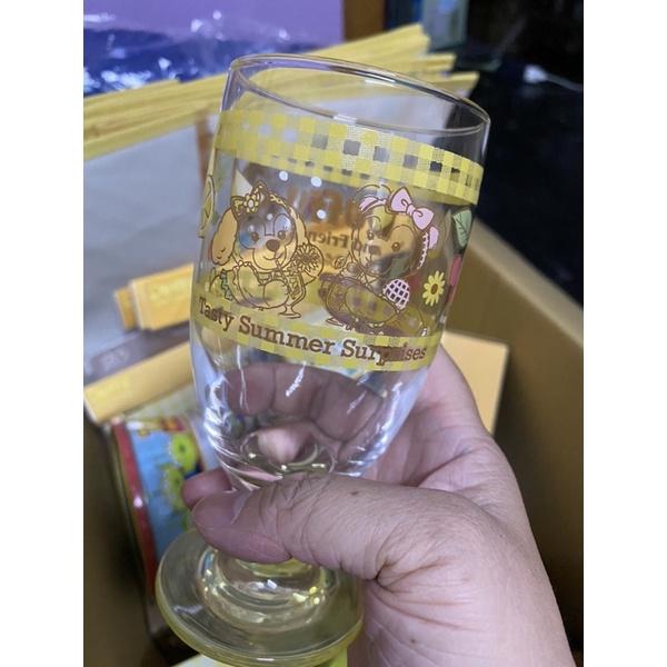 泡菜拉麵代購（私訊我便宜一點）東京迪士尼園區-2022夏季達菲熊玻璃杯2入一組-細節圖3